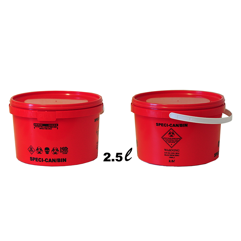 2.5L Sharp containers