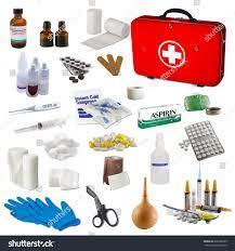 15 items in a first aid kit