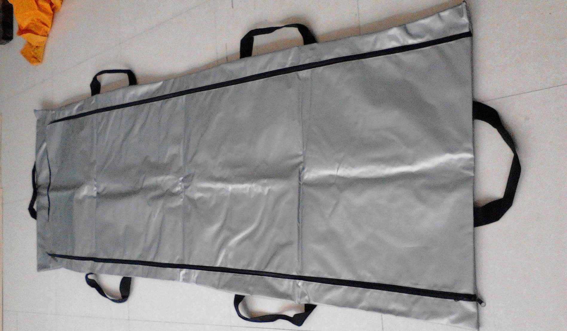 Body Bag + Straight ZIP + handles Hospital Body Bags - white