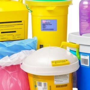 b-d dual access sharps containers 1.5 liter red - model 305487 - each