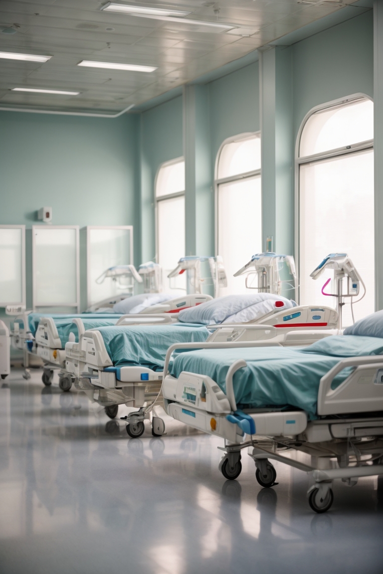 2 CrankManual Hospital bed