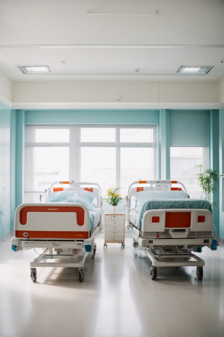 examination bed for clinic