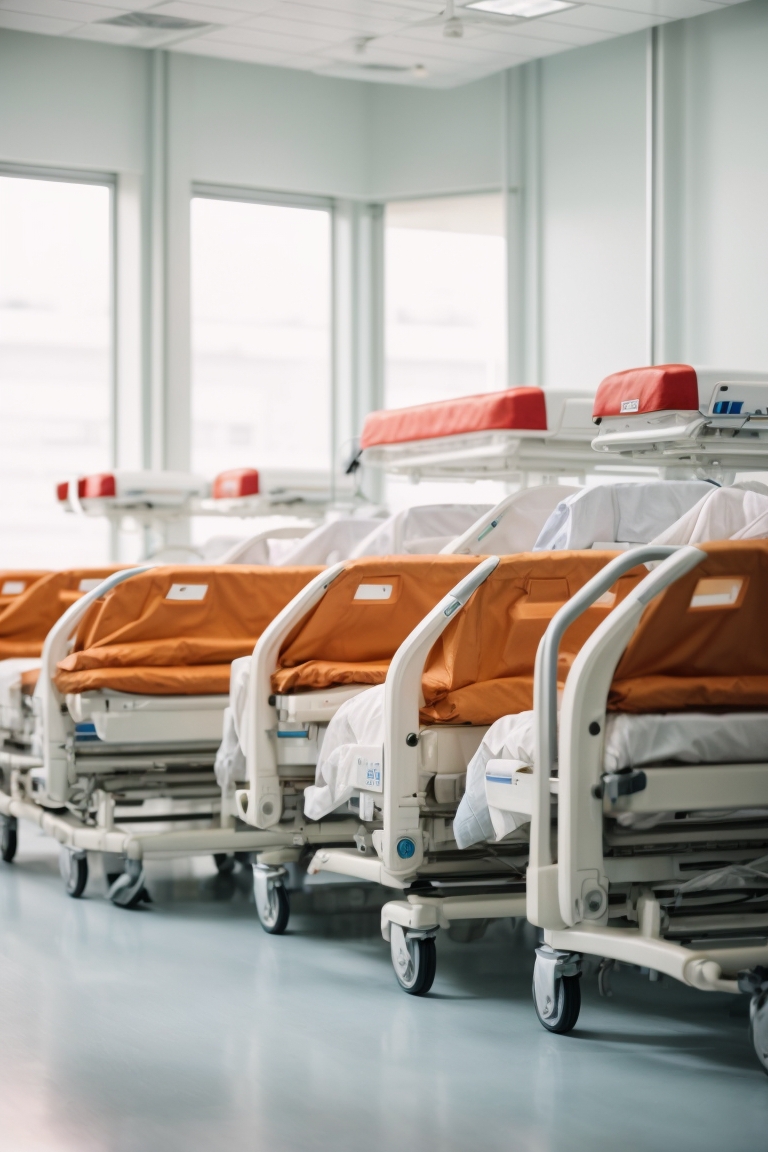 3 crank Hospital bed