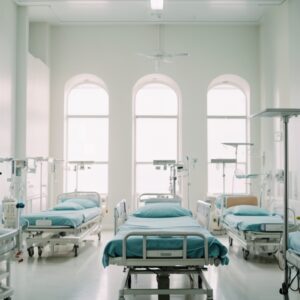 surgical trolley with drawers