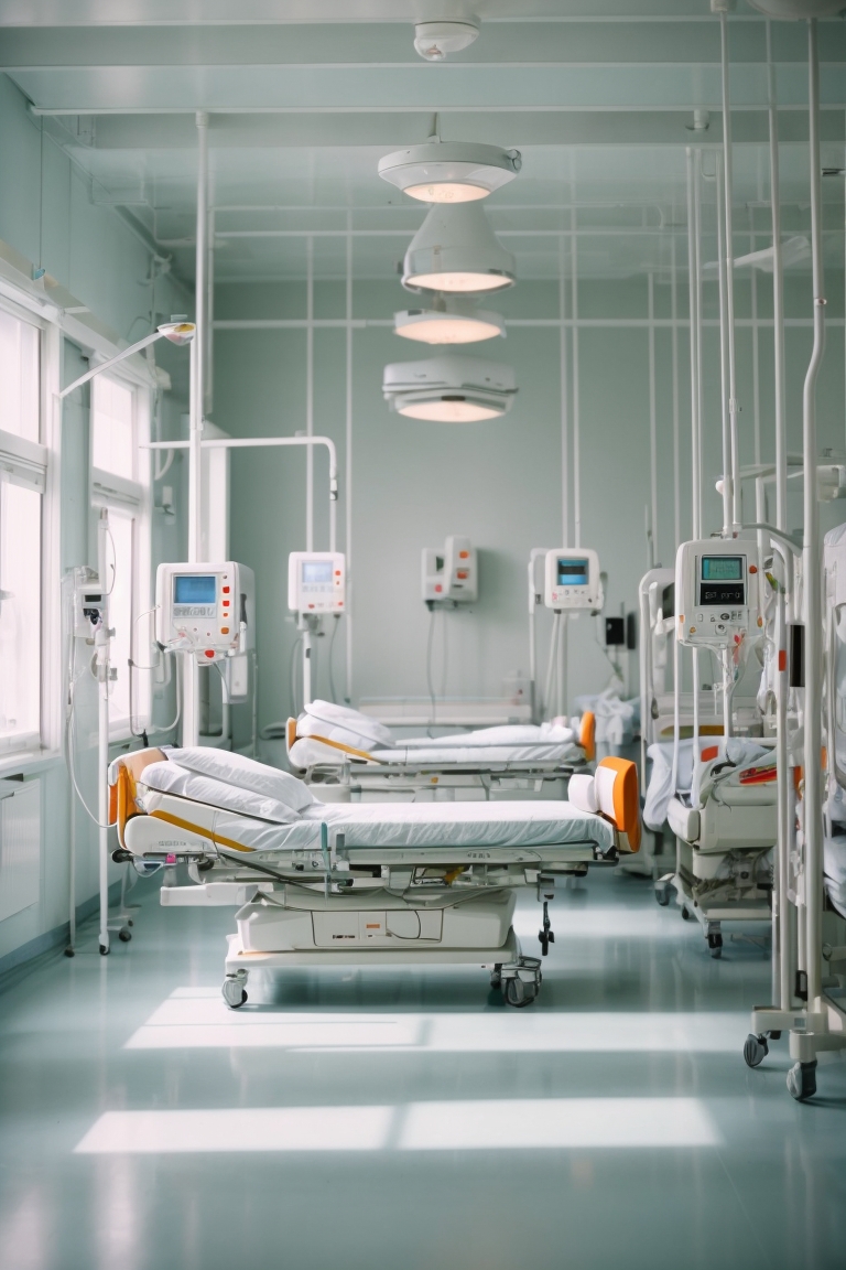 adjustable Hospital bed table