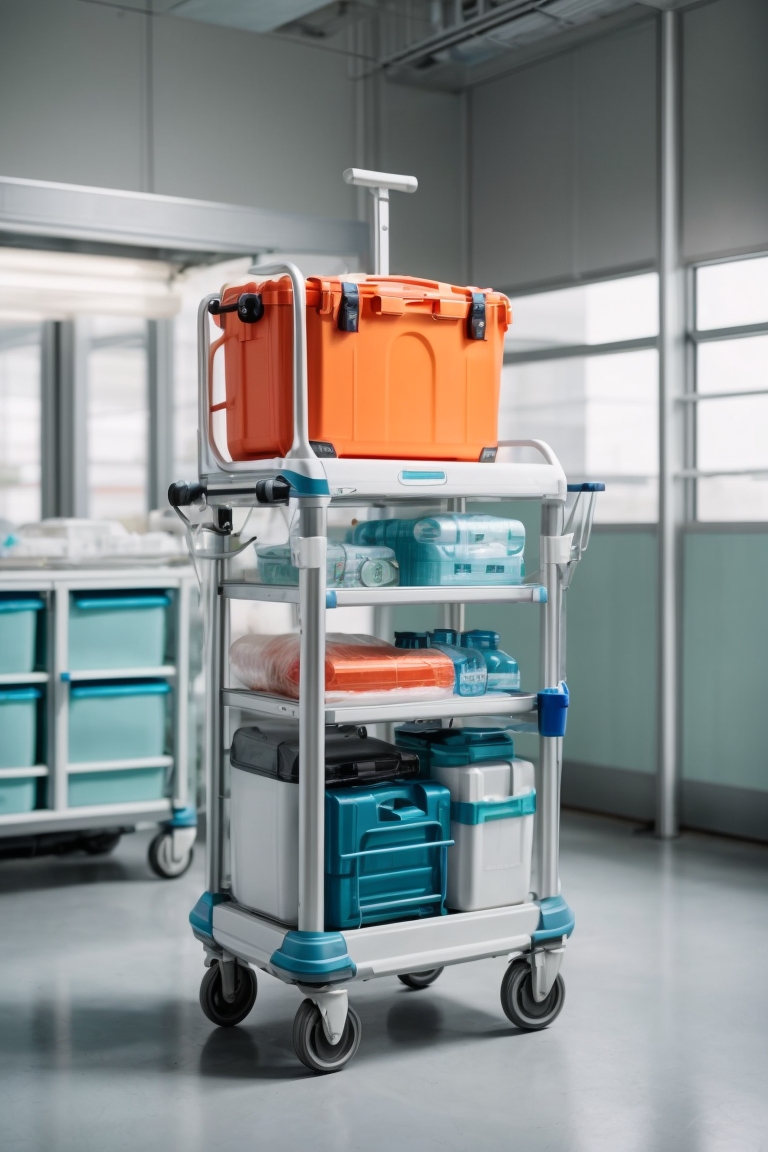 Critical Care Emergency Trolley