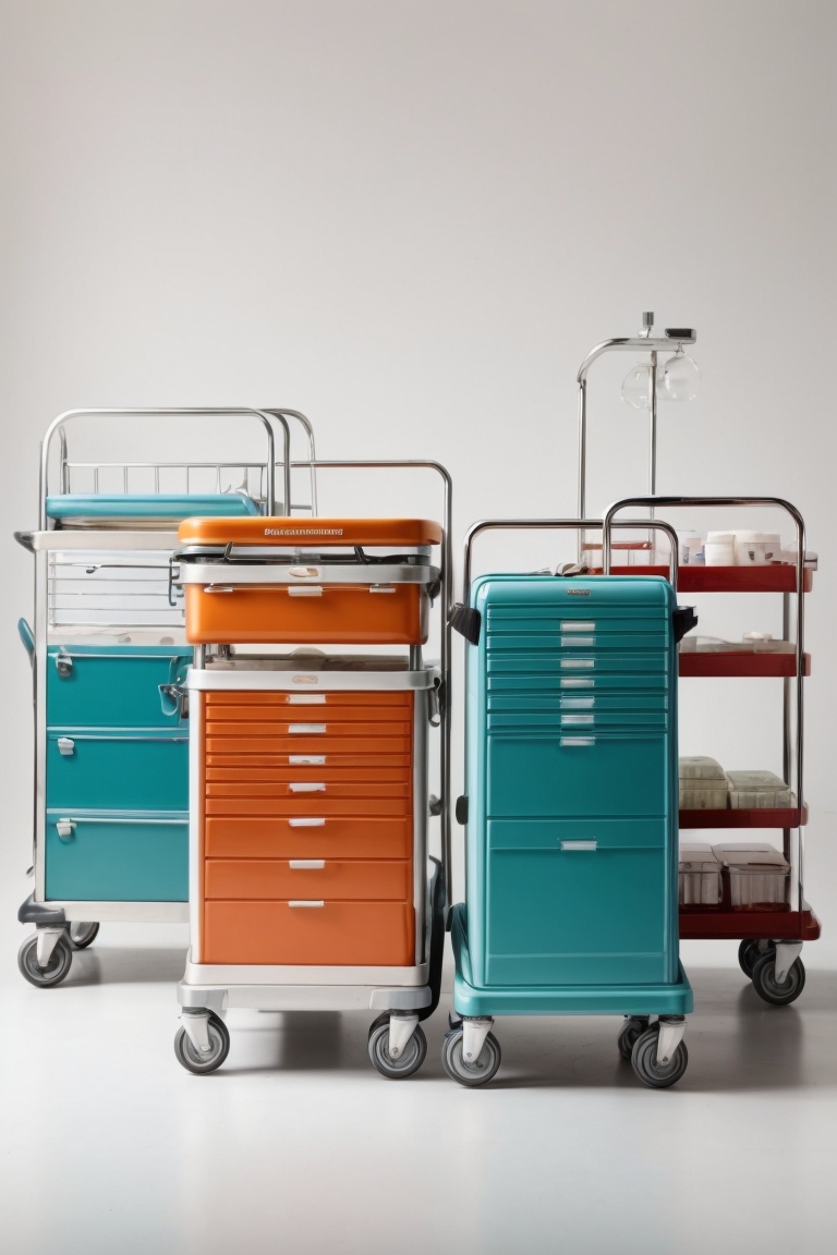 icu Emergency trolley