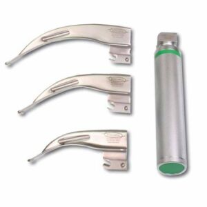 Laryngoscope Set – 3 Blade – Paediatric – Mac /conventional