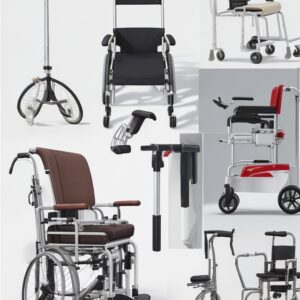 Electric Hospital Bed with Commode