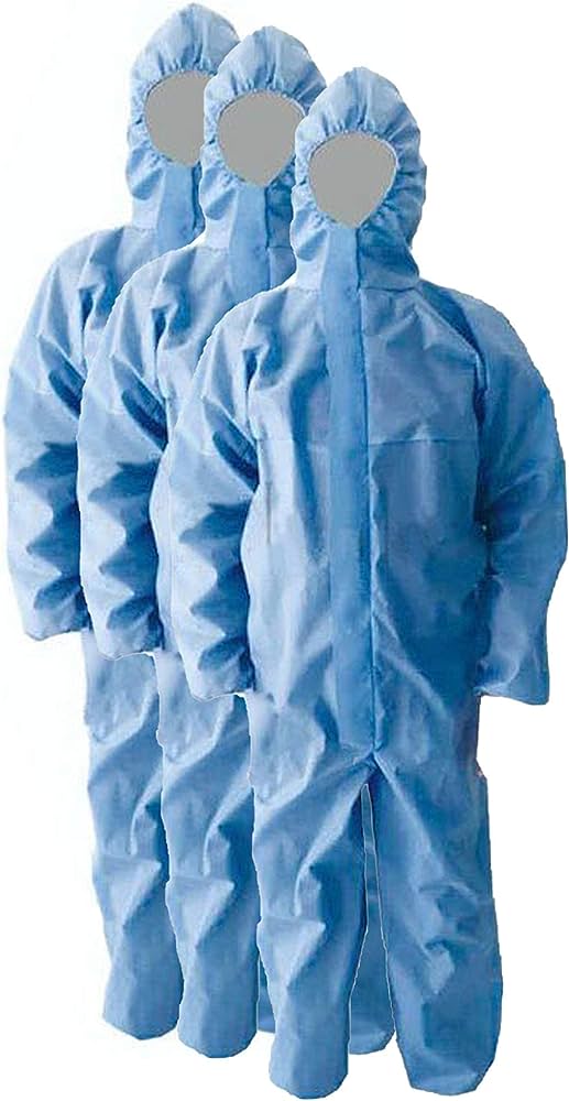 Disposable 50 gsm coveralls