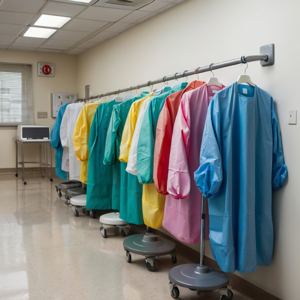 Reusable mop caps black