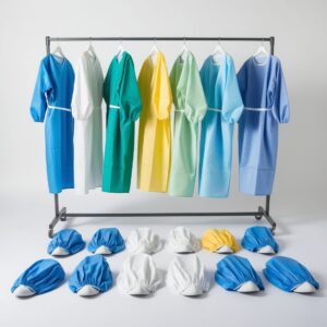 Reusable shoe covers green medium