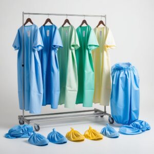 Reusable mop caps small