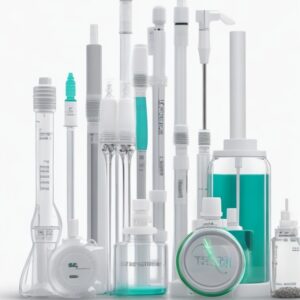 10pcs syringes blunt Spinal needle 1ml syringe tip needle & protective cover cap kit