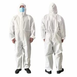 Disposable coverall top