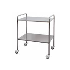 Instrument Trolley 457 x 457mm Completely S/Steel - Image 6
