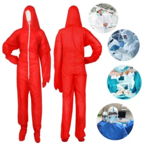 Disposable coverall top large