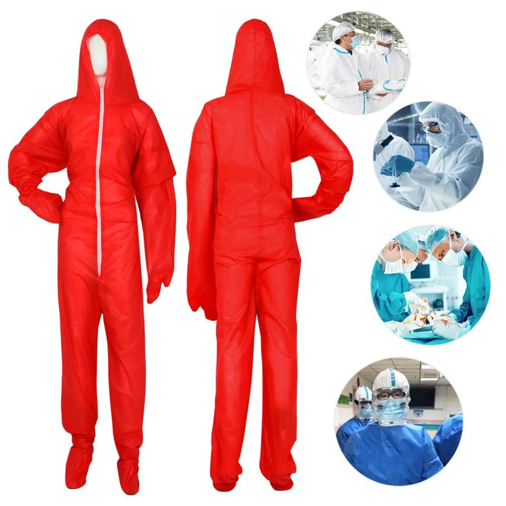 Disposable coverall top large