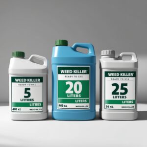 Lawn weed and feed ready to use