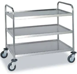 metal medical trolley