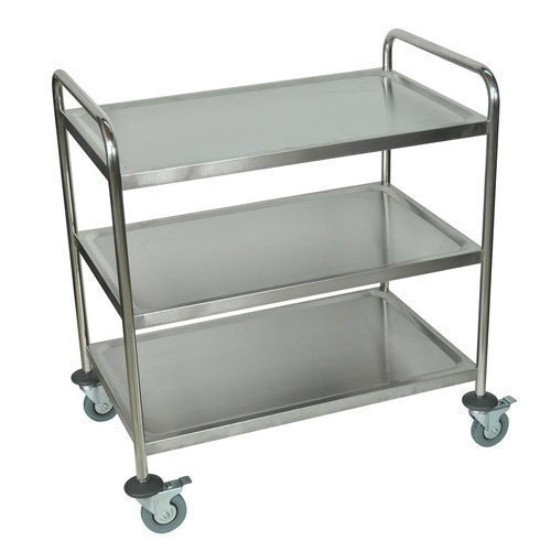 Instrument Trolley 457 x 457mm Completely S/Steel - Image 8