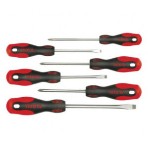 Screwdriver Set - Flat Head and Phillips - 6 Piece - YT-2783