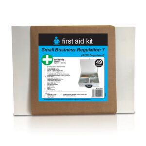 First Aid Kit - Office Regulation 7 - Metal Box and Contents - 46 x 14 x 31 cm - FAK5009