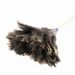 Feather Duster - Genuine Ostrich Feathers - Medium Head - 90cm - Pack of 5 - F9004