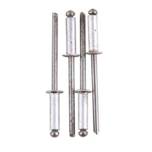 Rivets - Aluminium - 3.2 x 12mm - Pack of 100 - TOOR1653