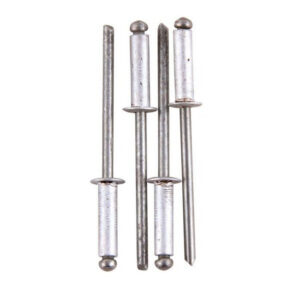 Rivets - Aluminium - 4.0 x 10mm - Pack of 100 - TOOR1658