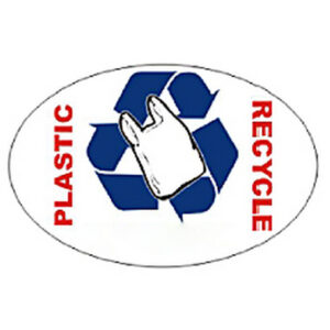 Sticker for Recycle Bin - 26 x 16 cm - LB052