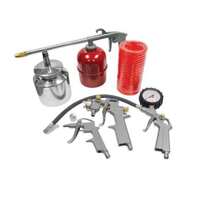 Spray Gun Kit - 5 Piece - Pneumatic - TOOS1786