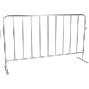 Steel Crowd Barrier - Interlocking Safety Control - 200 x 50 x 120 cm - BARRIER