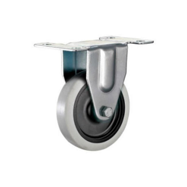 Castor Wheels - Thermoplastic Rubber - Fixed Wheel - 50mm - TOOC496