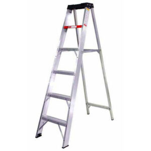 Stepladder - Industrial Heavy Duty A-Frame Aluminium - 4 Steps - 1.2m - LAS4