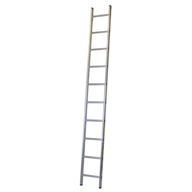 Single Ladder - Industrial Aluminium - 10 Steps - 3.0m - CSL10