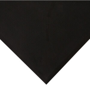 Workplace Mat - Hygimat Solid Hygienic Anti-Fatigue Mat - 90 x 60 x 1.7cm - Black - HYS010001