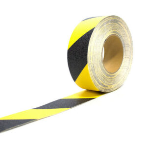 Anti-Slip Tape - Gripfoot Self-Adhesive - 18.3 m x 5 cm - Black and Yellow - GF010702