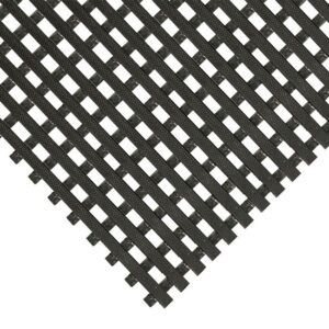 Workplace Mat - DeckStep PVC Anti-Slip Drainage - 59 x 1.15cm - per Linear Metre - Black - DS010610C