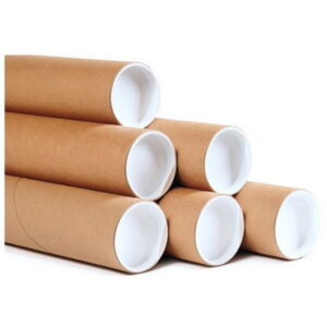 Cardboard Postal Tube with End Cap - A2 - 47 x 5.16(Ø) cm - 2G_POTU4751