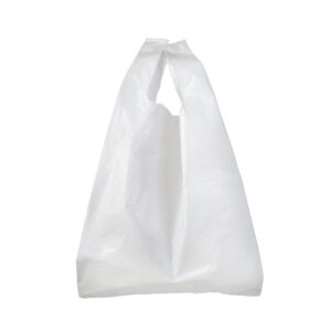 White Plastic Carrier Bags 30 Micron - Midi 270 - 56 x 13 cm - Pack of 1000 - 2G_PLCAMD30