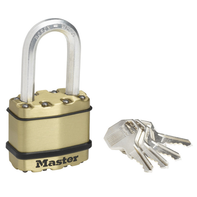 Padlock Brass Cover - Excell - Keyed - 45mm - MA455002