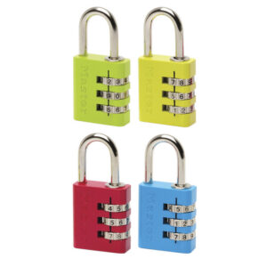 Aluminium Padlock - Combination - 30mm - MA350426-pink