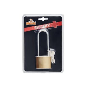 Brass Padlock - Long Shackle - Iron - 50mm - 97031266