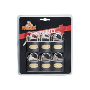 Padlock - Iron - 6k/A - 40mm - Pack of 6 - 97031068