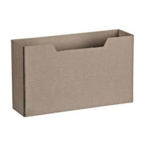 Cardboard Document Containers - Foolscap - 37 x 10 x 21 cm - Pack of 25 - BCAF01