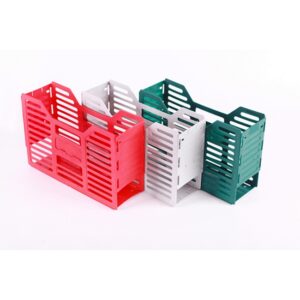 A4 Slated Plastic Filing Container - 32 x 10 x 22 cm - Colour Options - Pack of 20 - 02SLPC