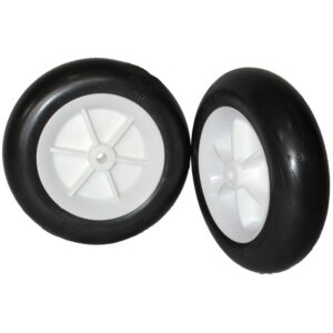 Plastic Wheels - Polypropylene - 110mm ⌀ - Pack of 2 - RGTG110