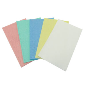 Non Woven Wipes - HACCP - (5 Packs of 50) - Yellow - WR_16