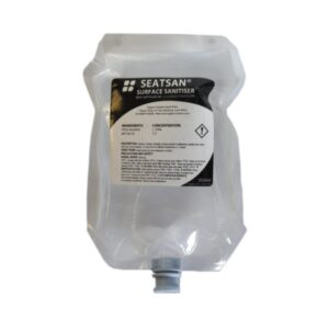 Sanitiser - Surface - Safeseat Refill - Alcohol Based - 350ml - Pack of 6 - WR_11